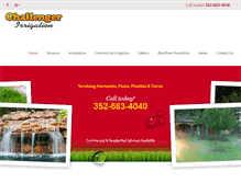 Tablet Screenshot of challengerirrigation.com